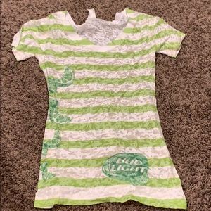 Bud light lime shirt